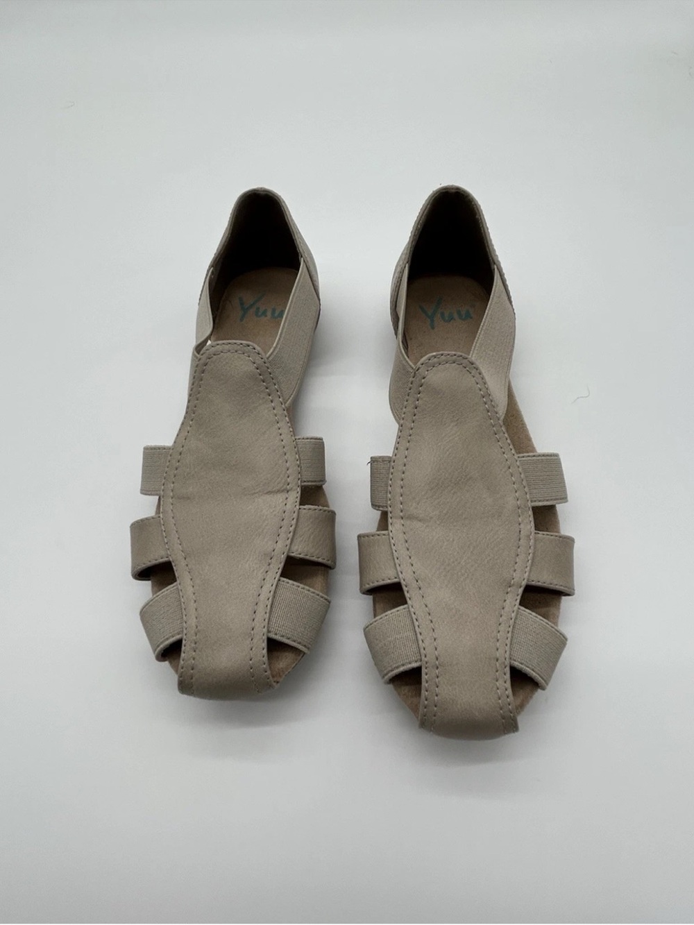 Yuu Taupe Fisherman-Style Slip-On Loafers